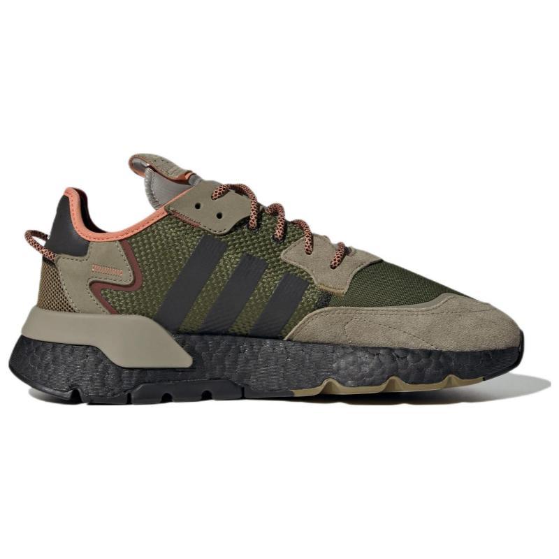 adidas Nite Jogger Brown Dark Green Sneakers GY0018