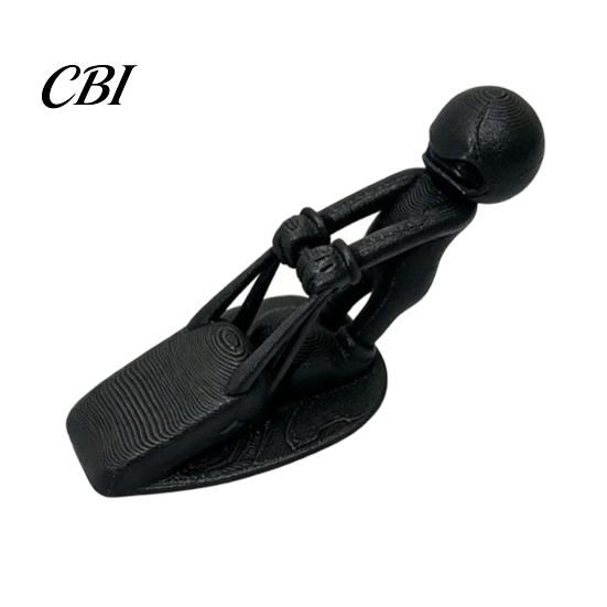 Carpet Doorstop 3D Printed Tugging Man Doorstop, Little Door Stopper Wedge, Interior Stop Anti-slip Floor for Home Living Room Bedroom