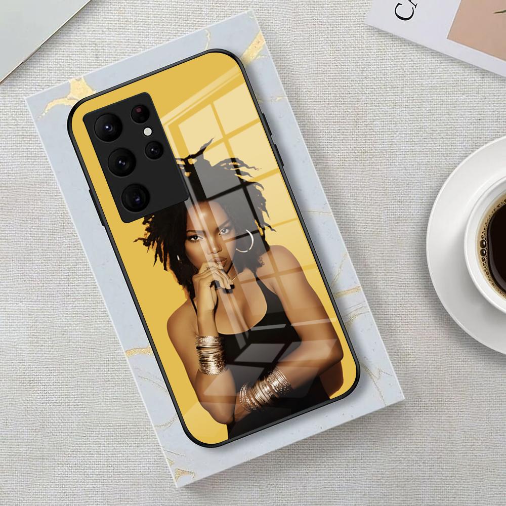Singer Lauryn H-hill Phone Case For Samsung S26 S25 Edge Ultra 23 22 21 20 Ultra Plus S24 Fe Glass Cover