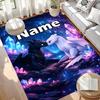 Custom Name Personalized How To Train Your Dragon Print Carpet, Versatile Home Decor Rug, for Playroom, Apartment, Balcony, Entryway, Hallway Gift