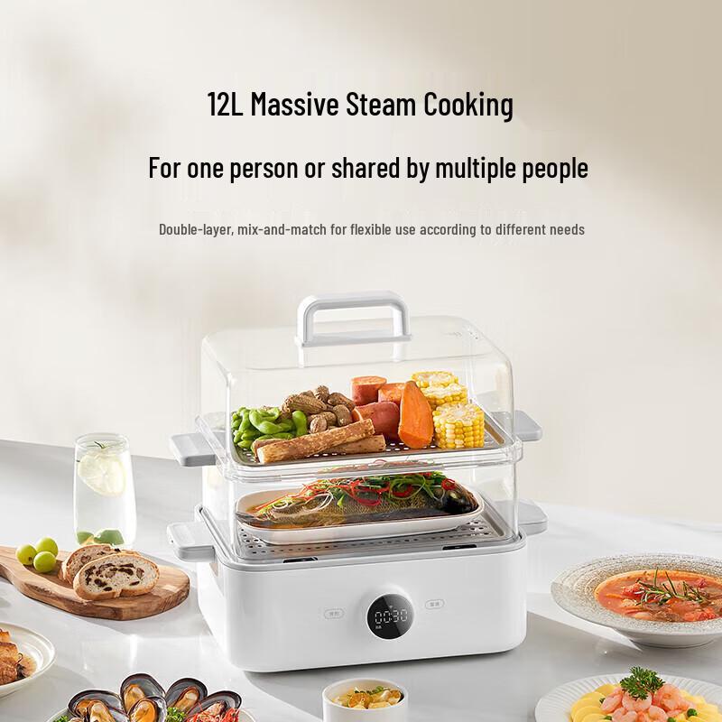 Xiaomi Smart Electric Steamer 12L CN Plug (adapter Included)