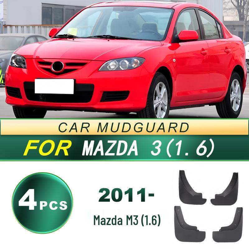 2011 Mazda M3 (1.6) Car Tire Mudguard Soft Rubber Mud Flaps Accessories