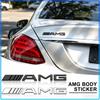 Para Mercedes Benz AMG A B C E G R S CLA CLK C320 C350 C400 E200 S400 V177 W177 W124 W168 W169 1 Pieza Insignia Emblema Decoración de Carrocería de Maletero de Coche Pegatina 3D