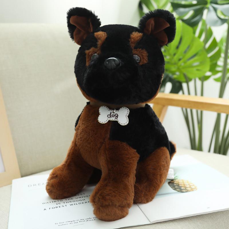 Dog Pug Emulational Bulldog Chihuahua Plush Toy Stuffed Animal Decoration Doll