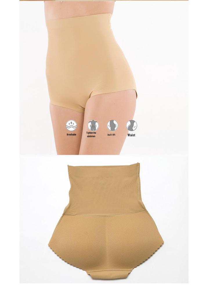 Women's High-Waist Breathable Butt-Lifting Shapewear: Seamless, Comfortable Postpartum Body-Contouring Shorts