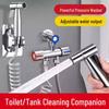 German Bidet Spray Gun Set: Toilet Faucet, Butt Washer, Shower Head & Water Booster Nozzle