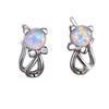Fashion commuter cute cat stud earrings