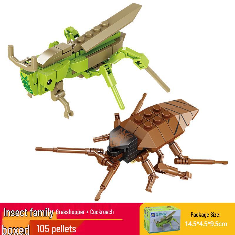 KaiZhi Educational Building Blocks: Beetle Model Puzzle Toy for Kids