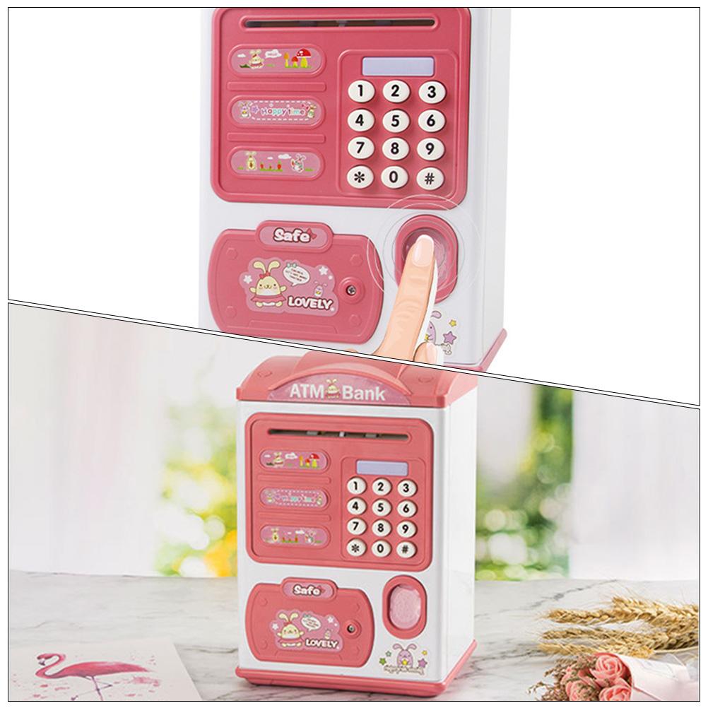 Münz-Sparschwein Spielzeug Kind Fingerabdruckerkennung Kunststoffe Aufbewahrungstopf