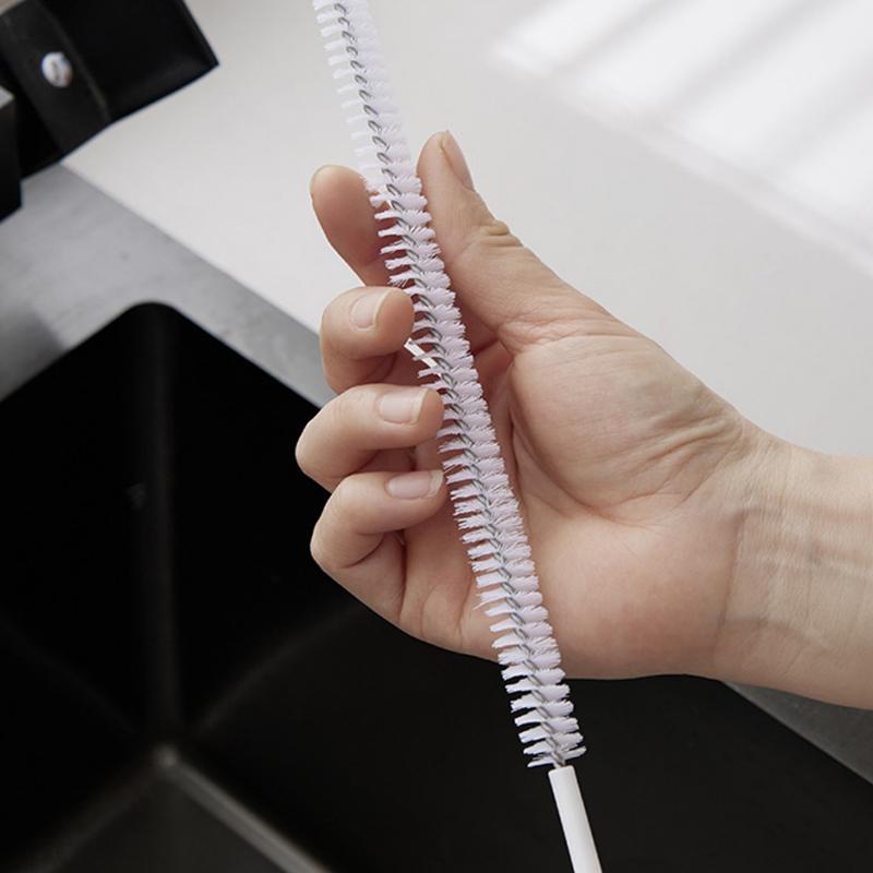 1/4Pcs Straw Cleaner Brush 4 Diameters Full Coverage Bristles Extra Long Pipe Straw Cleaners Brush For Tumbler Sippy Cup Kettle