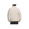 adidas 800 Daunen Buchstaben-Print Stehkragen Reißverschluss Langarm Jacke Herrenjacke Weiß IS8920