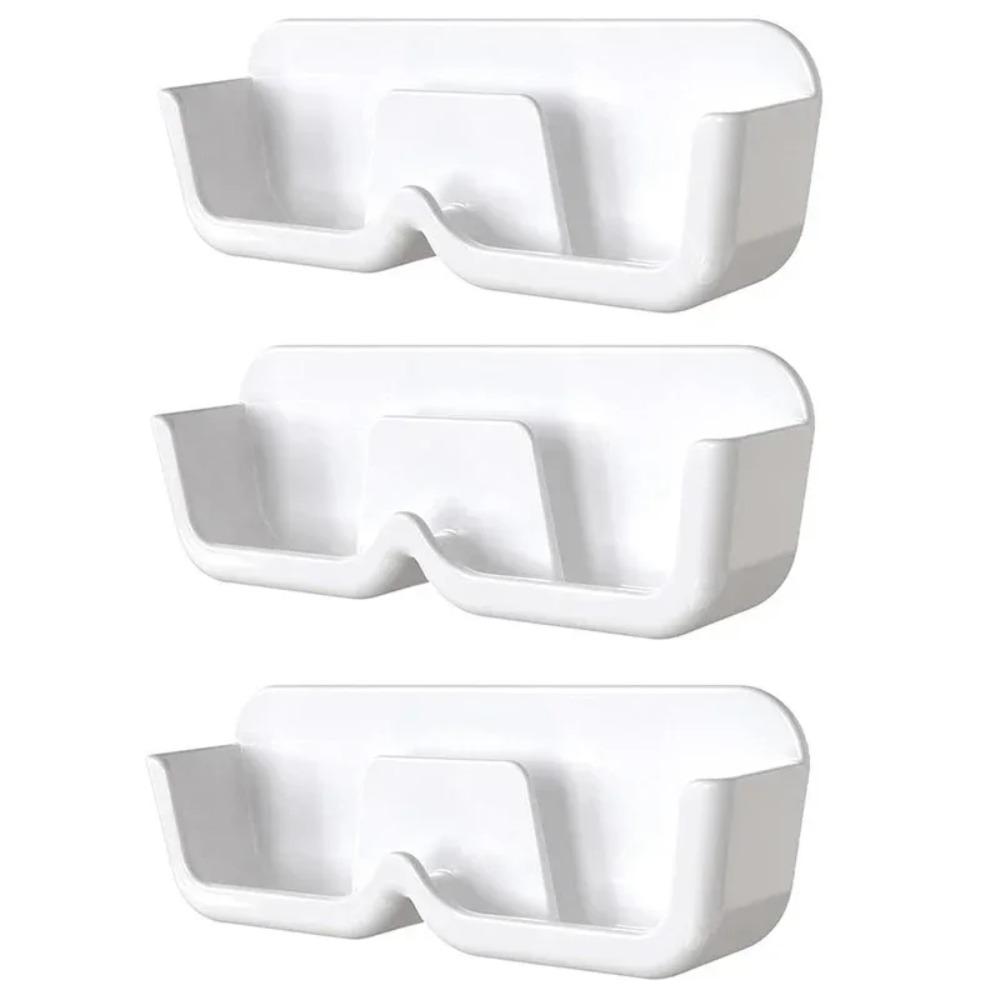 Glasses Organizer Display Cabinet Sunglasses Storage Box Wall Mounted Perforated Free Sunglasses Wall Storage Rack Home Tidying