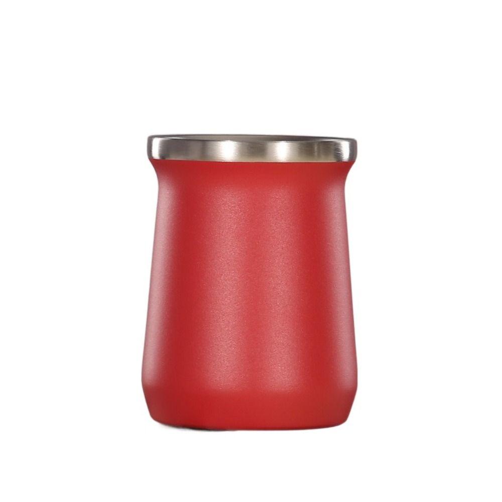 Madai Cup Double Layer 8OZ Mate Cup Insulated Vacuum Coffee Cup 304 Stainless Steel Beer Mug Argentina