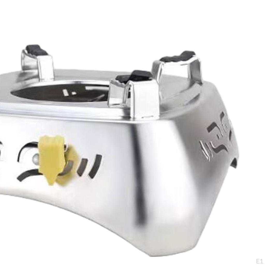 Spirit Stove Burner Lightweight Metal Sturdy Kitchen Tool Camping for Outdoor