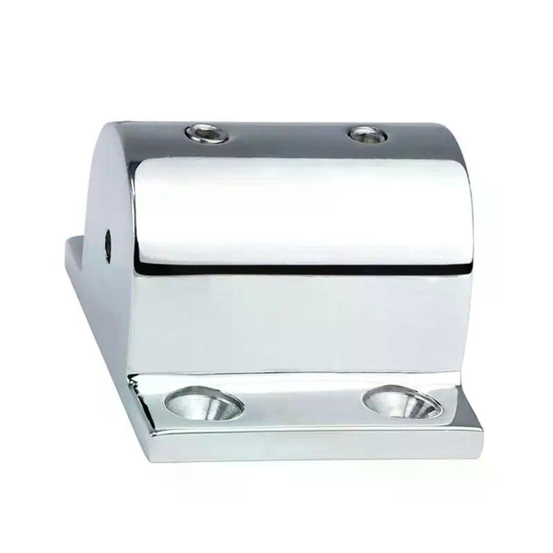 20/22/25mm Stainless Steel Square Tube Post Base Fixation Anti Corrosion Marine Bracket For Boat Handrail Deck Rail Support