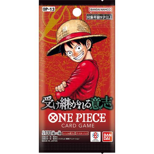August "3rd Anniversary! One Piece Card Treasure Campaign Pack" with 2 Packs. Bandai One Piece Card Game Inherited Will [OP-13] (Box) 24 Packs