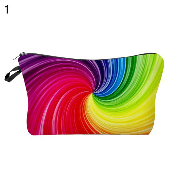 Attraktiva toalettväskor tryckta bärbara med stor kapacitet