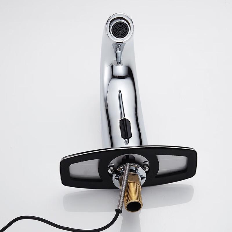 Automatic Copper Single Cold Washbasin Faucet