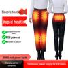 Women's Heated Leather Cycling Pants with Far Infrared Technology