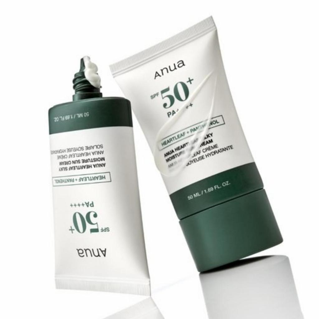 Anua Heartleaf Silky Moisture Suncream SPF50+ PA++++ 50ml