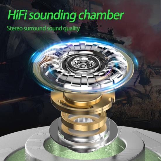 Kabelgebundener Kopfhörer Rauschen Klang HD-kompatibel Anrufreduzierung Stereo Immersiver Audio Plug Play 3,5 mm