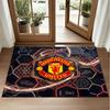 Manchester United Design Kristall Samt Teppich Weiche Dekorative Matte für Schlafzimmer Eingang