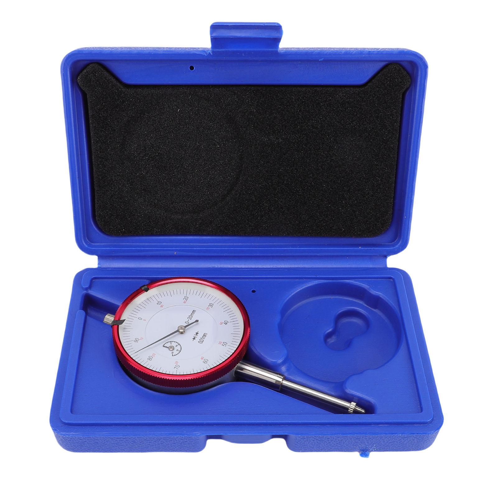 

Dial Indicator Pointer Type Dial Test Indicator for Machining Vehicle Industrial Applications 0 20mm Range 0.01mm