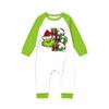 Matching Family Christmas Print Pajama Set with Long Sleeve and Pants for Holiday Loungewear