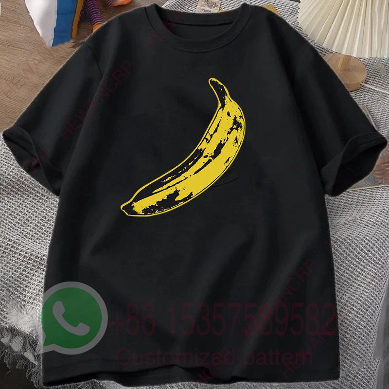 Banana TShirt Mens Tracksuit Cotton Casual Sportswear Crew Neck Pullover Short Sleeve Top Breathable Fashion Summer Streetwear