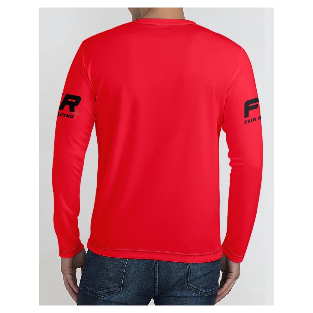 Men's 3D Printed Long Sleeved T-shirt, Breathable and Comfortable, Suitable for Casual Sports