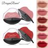 Rossetto Opaco Pigro Anti-Macchia Lunga Tenuta Colore Rosso Classico per Labbra