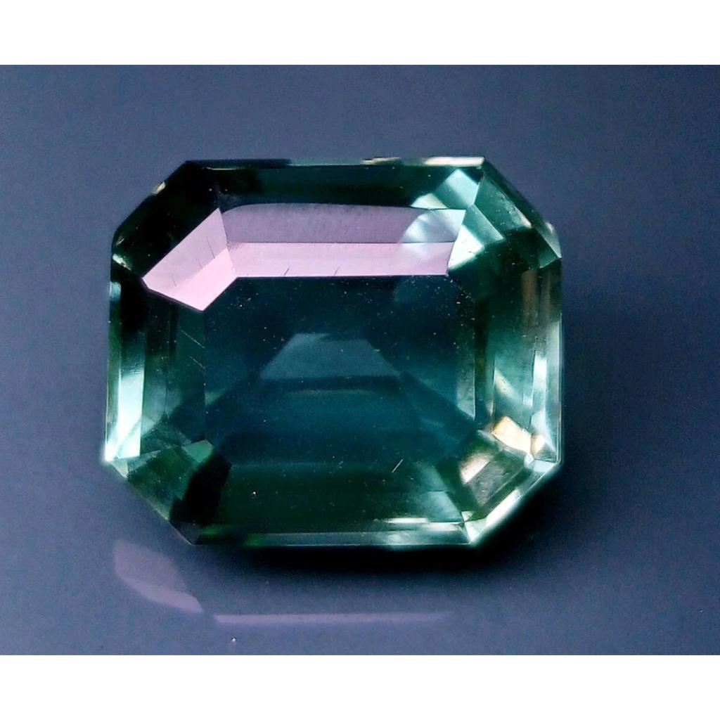 Certified Natural Green Tourmaline Emerald Cut 5-6 Ct Stunning Loose Gemstone