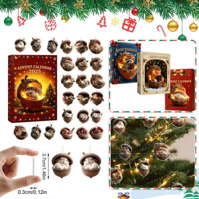 The Advent Calendar Includes 24 Cute Gifts, a Countdown Calendar, and Surprise Pendants