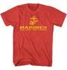 Maglietta Unisex Cotone Oversize Taglia L Marines Usmc Pochi Marchi con Logo Orgoglioso