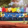 Elementary School Sports Day Cheer Banner for Opening Ceremony and Atmosphere