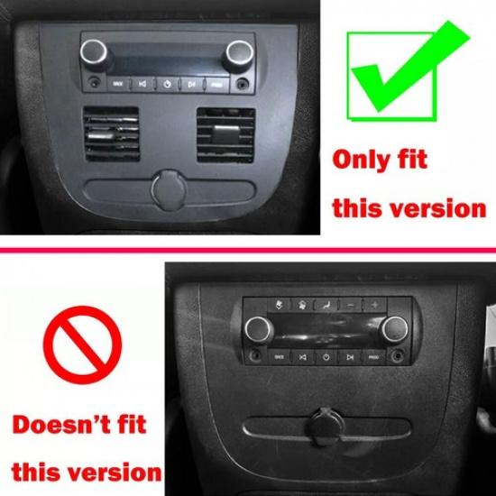 Carbon Fiber Rear Center Console Cover For Chevy Avalanche 2007-2013 Accessories