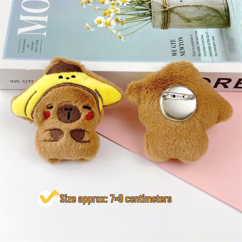 Capybara Charm Pendant: Cute Sanrio Headgear & Children's Accessories