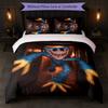 Poppy Playtime Print 3Pcs Duvet Cover Set 1 Duvet Cover and 2 Pillowcases Soft Bed Linen For Household Bedroom