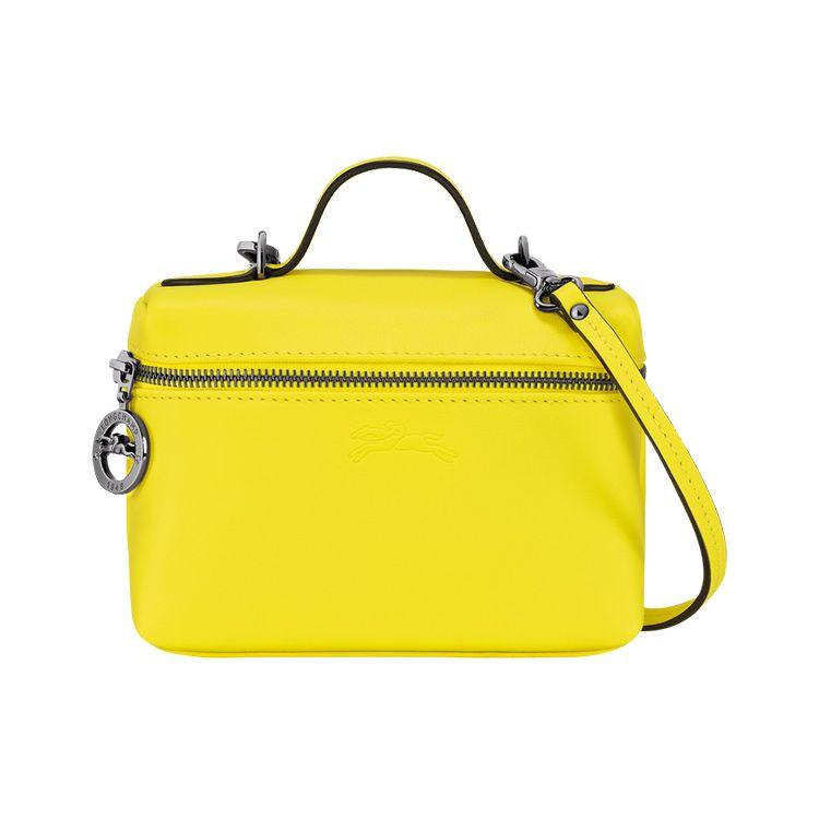 

Longchamp Le Pliage Xtra Series 16 Zipper Closure Leather Handheld Shoulder Crossbody Mini Bag Women Bags Lemon-Yellow 10187987174 Basic Set (Bag+Dust Bag)