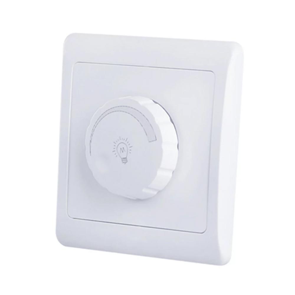 86 Type Dimmer Switch Panel Wall 220V High Power 450W Stepless Switch Dimmer Incandescent Lamp