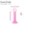 Transparent Dildo Suction Cup Jelly Dick Women Sex Toys Soft  Masturbators Penis