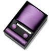 Men'S Tie Net Color Striped Jacquard Yarn Business Professional Tie Set Men'S Gift Box