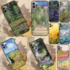 Monet Oil Painting Phone Case For Samsung Galaxy S23 S26 Ultra S20 S21 S22 S24 S25 S10 Plus S25 FE Back Cover