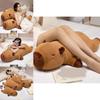 Adorable Capybara Plush Doll Soft Toy Cozy Pillow For Relaxing Comfort At Home
