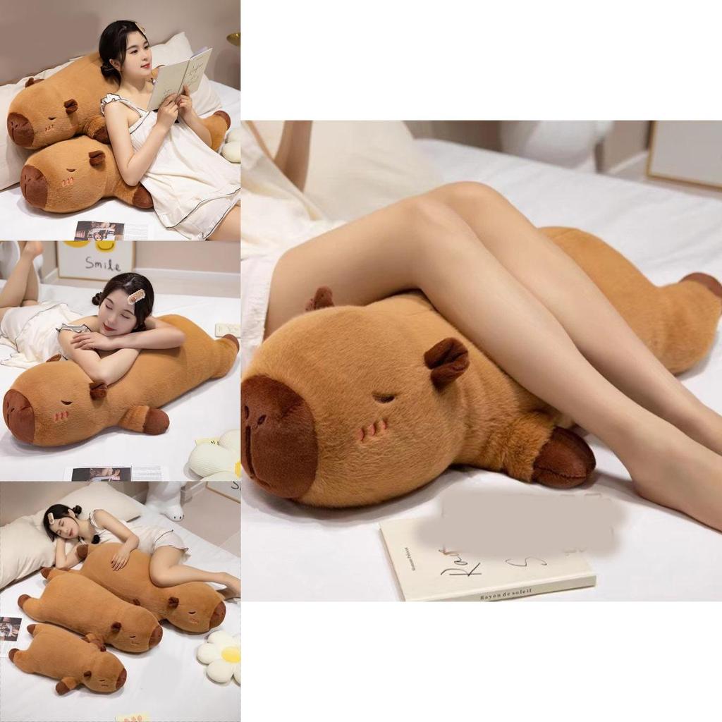 Adorable Capybara Plush Doll Soft Toy Cozy Pillow For Relaxing Comfort At Home