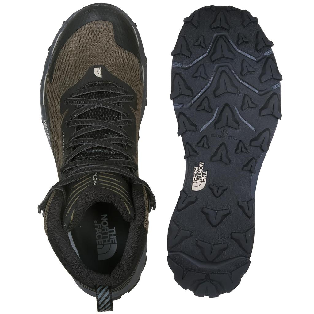 North VECTIV Fastpack Mid FUTURELIGHT Military Black [The Face] Olive/TNF 9.5