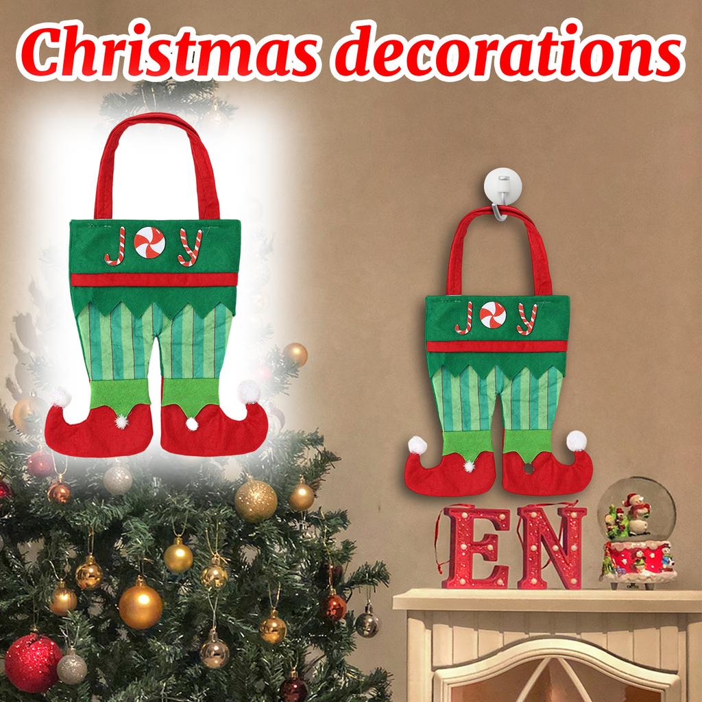 Presentes de Natal Decorações de Natal Elfo/ Saco Saco de Doces Presente de Natal Saco de Presente