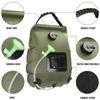 1 Stück Wasserbeutel 20L Outdoor Camping Wandern Solardusche Beutel Heizung Campingdusche Klettern Trinkrucksack Schlauch Umschaltbarer Duschkopf