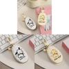 Pooh Bear Cartoon Large Capacity Key Wallet With Leather For Women And Men