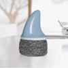 Cleaning Ball Brush Pot with Handle for Washing , Blue, 12cmx6cm